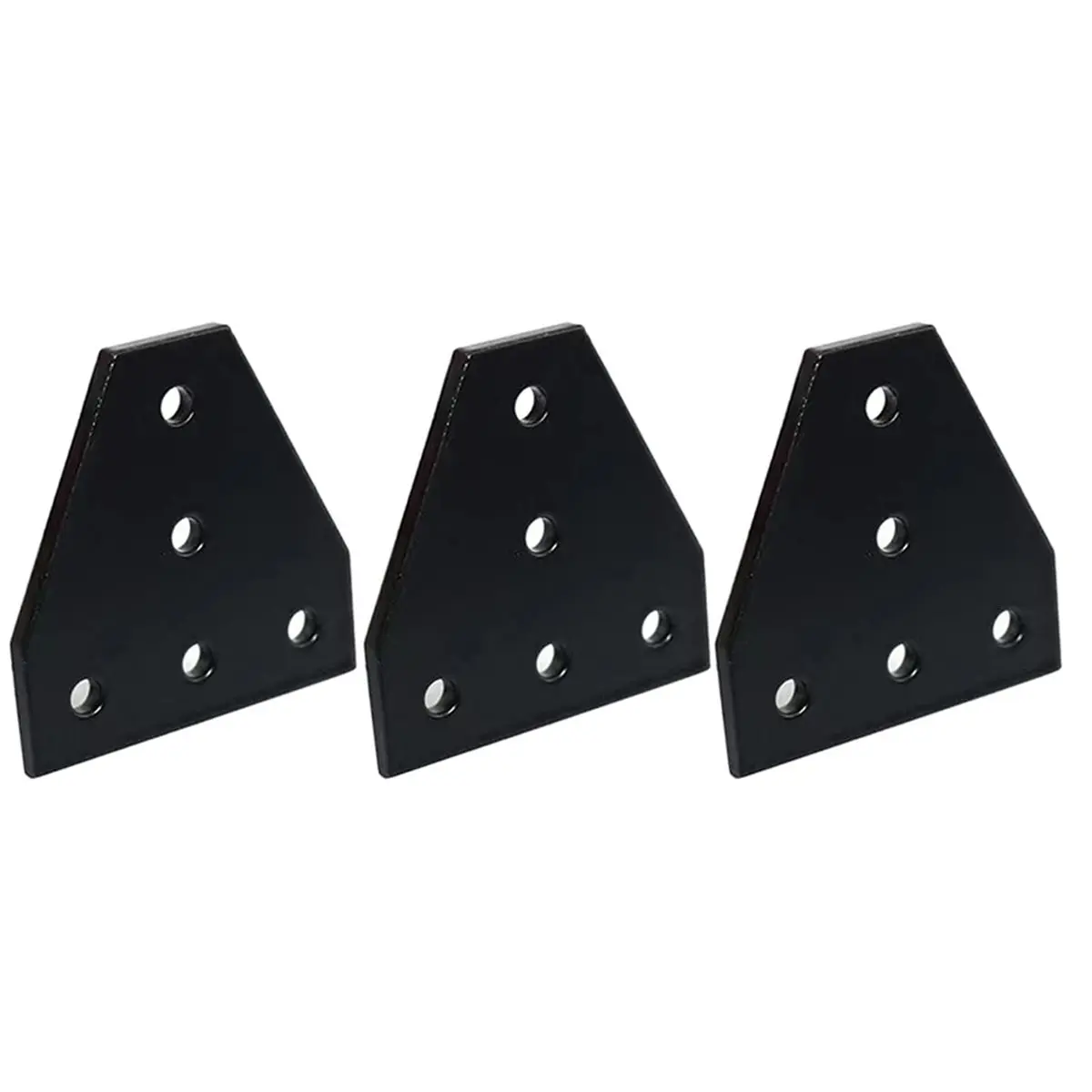 6Pcs 4040 Series Aluminum Corner Bracket T-Shape Connector with Hardware Kit for DIY Projects