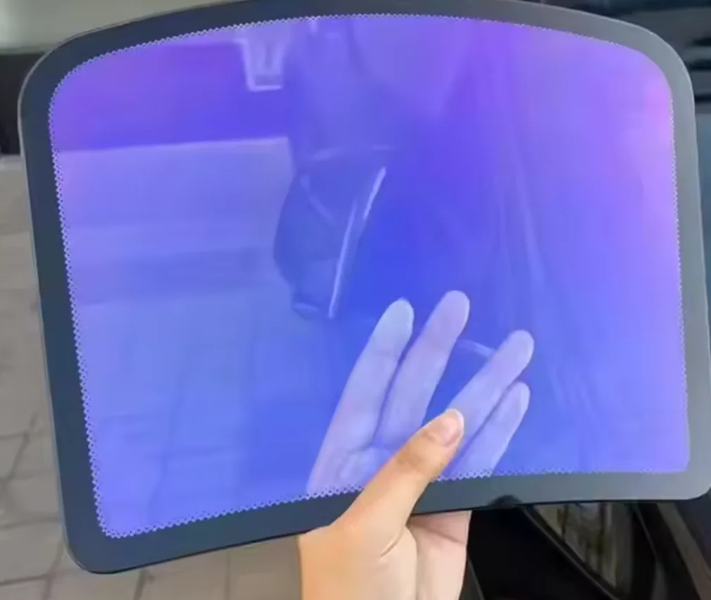 Decorative Solar Tint Chameleon Purple Color Shift Iridescent Car Window Film Anti UV Source Factory