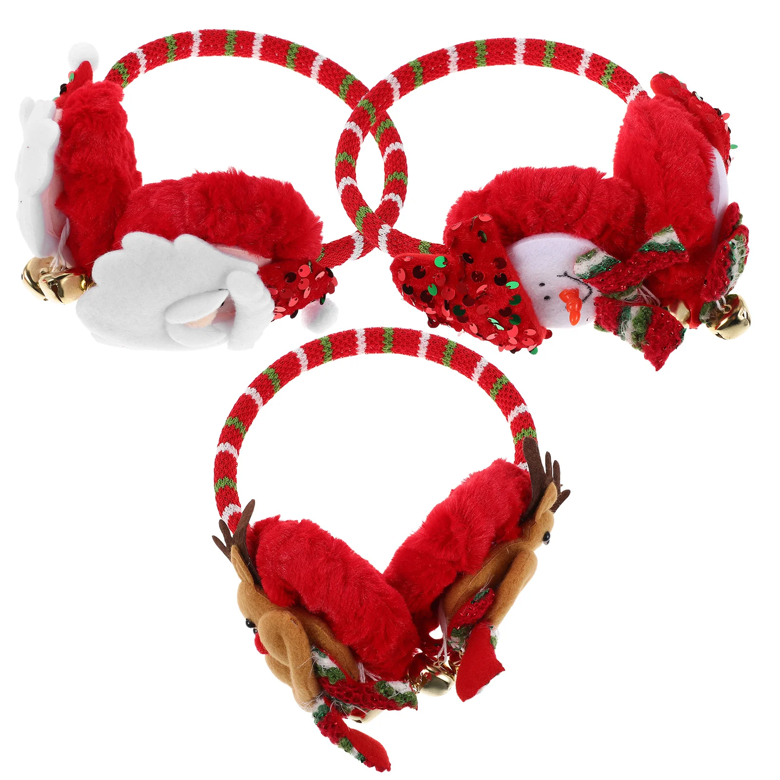 3 шт., рождественские наушники