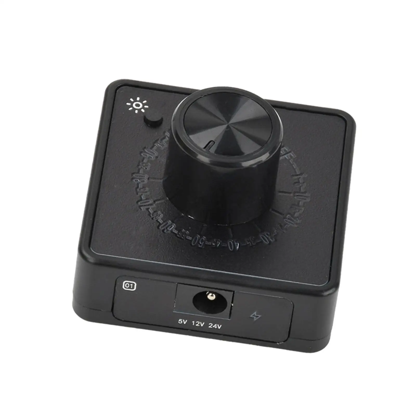 PWM Fan Speed Controller Compact Professional Computer Cooling Controller DC5521 Interface Premium 4Pin PWM Fan Controller 60W
