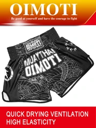 Loose Super Elastic Quick-Drying Fabric Boxing Shorts, Loose Pants, High waist shorts, Sports Shorts