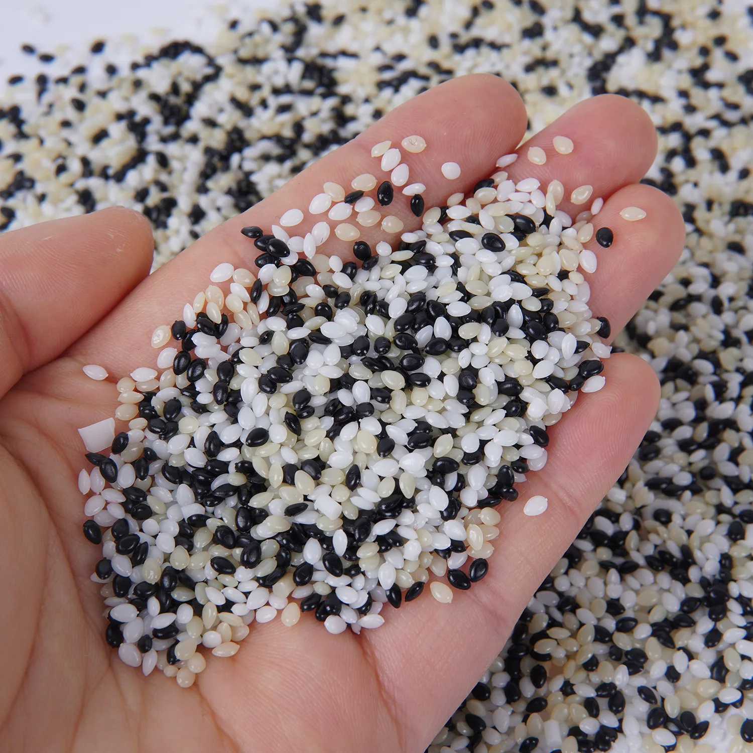

500g Realistic Mini Sesame Seeds Fake Food DIY Simulation Bread Dollhouse Miniature Food Prop Decoration Home Decor