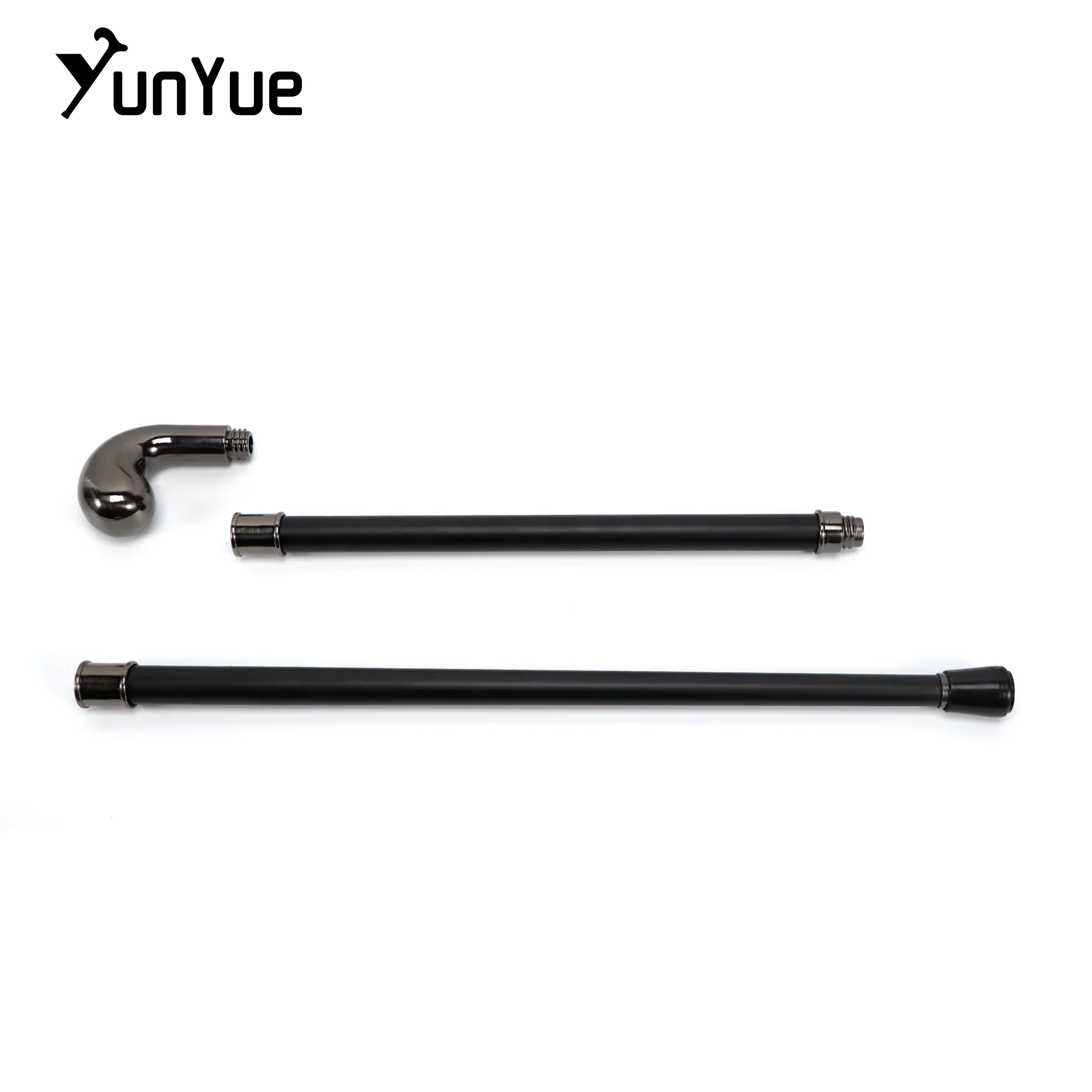 黒ゴルフクラブランプファッションステッキアート装飾ギフトウォーキングステッキ紳士エレガントな松葉杖コスプレフィルム小道具杖