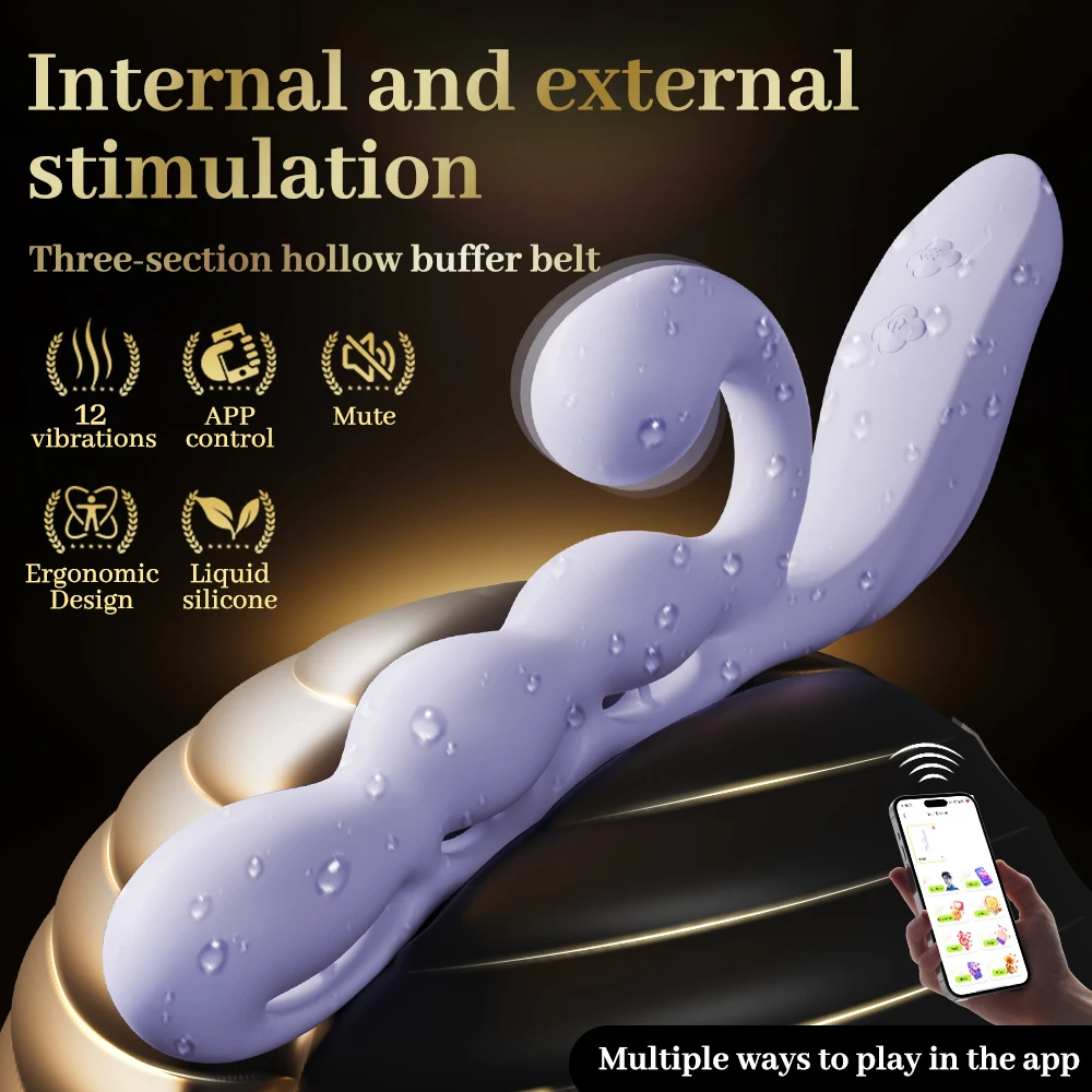 App Remote Control Vibrator Safe Silicone Waterproof Adult Sex Toys Male Female Masturbator Vubrator Sex Machine Dildo - Image 2