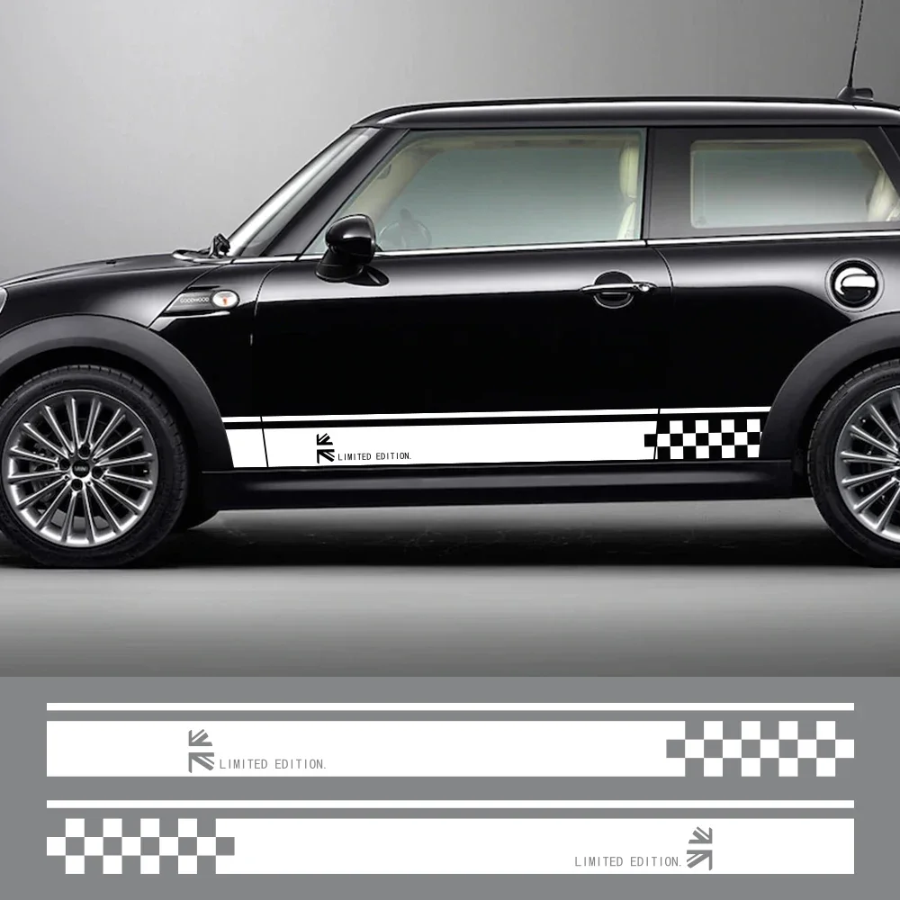 Image of Autotür-Seitenaufkleber für Mini Cooper R56 R57 R58 R50 R52 R53 R59 CountrymanR60 F60 F55 F56 F54 Auto Limited Edition Aufkleber