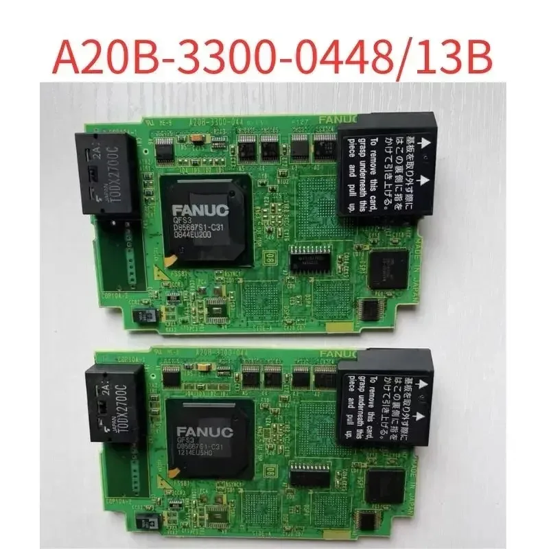 Used A20B-3300-0448 13B FANUC Shaft Card Tested  A20B 3300 0448 13B