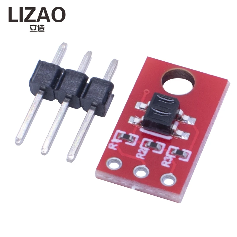 LIZAO DC 3.3-5V QRE1113 IR LED Reflection Sensor Module Capacitor Discharge Type Circuit Detector Board Module