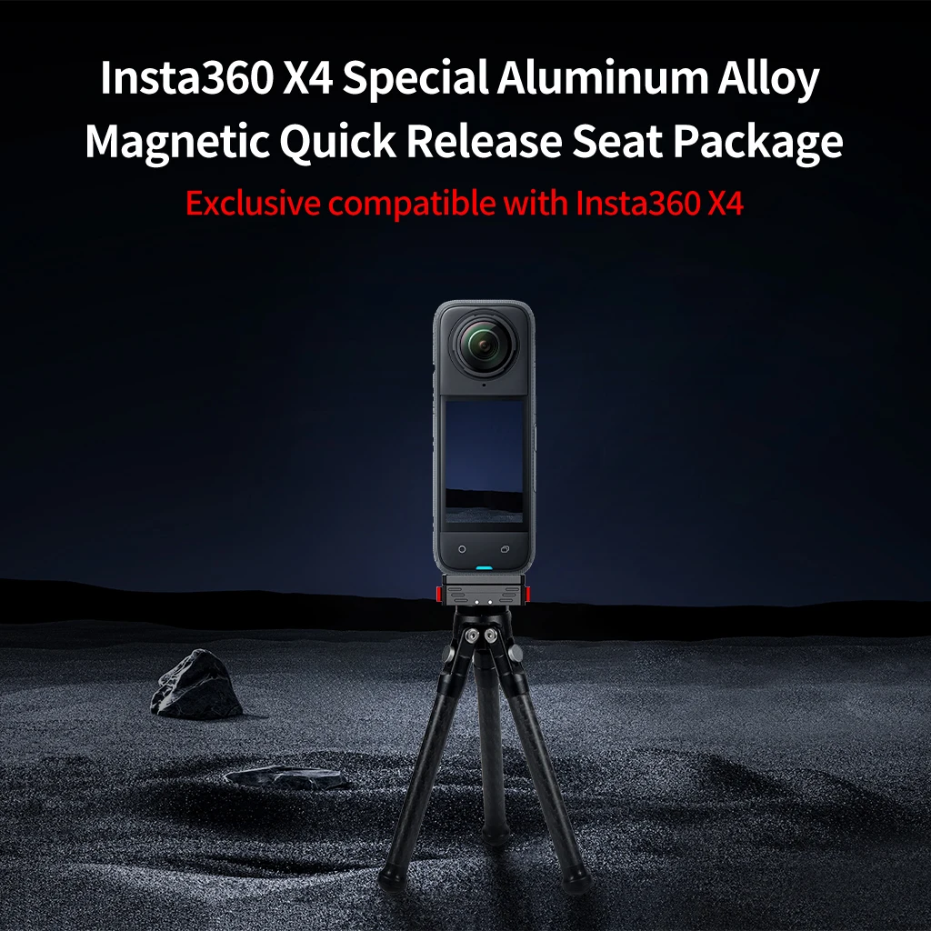 Magnetischer Schnellwechseladapter Stativadapter für Insta360 X5 X6 ARRI Anti-Reverse für GoPro Insta 360 Ace Pro2 Action-Kamera – Detail 16
