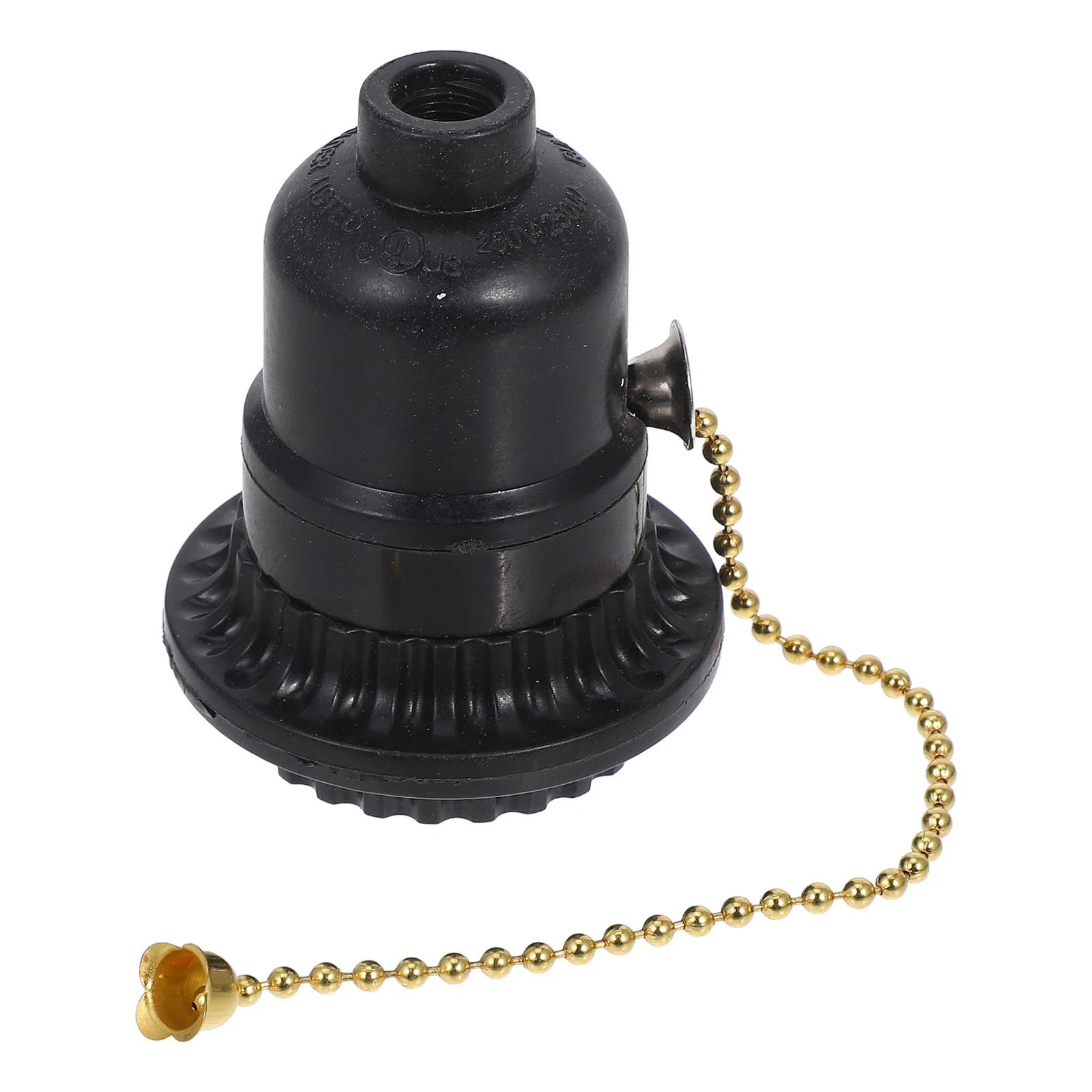 

Metal Pull Switch Socket Base for E26 E27 Bulb Lamp Parts Holder Adapter Screw Converter Light Bulb Socket