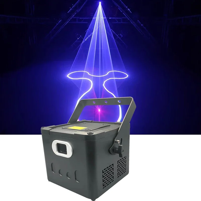 Wedding 8W rgb round cover stage lighting dj line animation beam of light scanning light highlight the stage