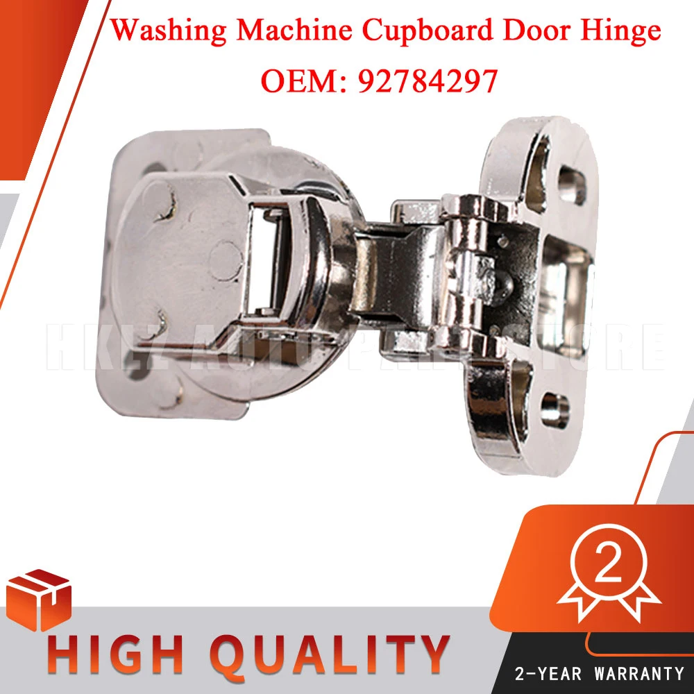Integrated Washing Machine Cupboard Door Hinge 92784297 For Hoover Candy