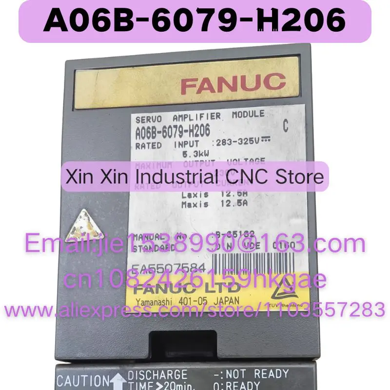 Used A06B-6079-H206 Normal Function Tested OK