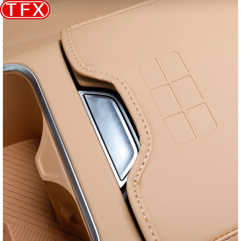 For Geely Galaxy Starship 7 EM-i 2024 2025 Car Armrest Box Cover Interior Center Console Armrest Protective Cover Accessories