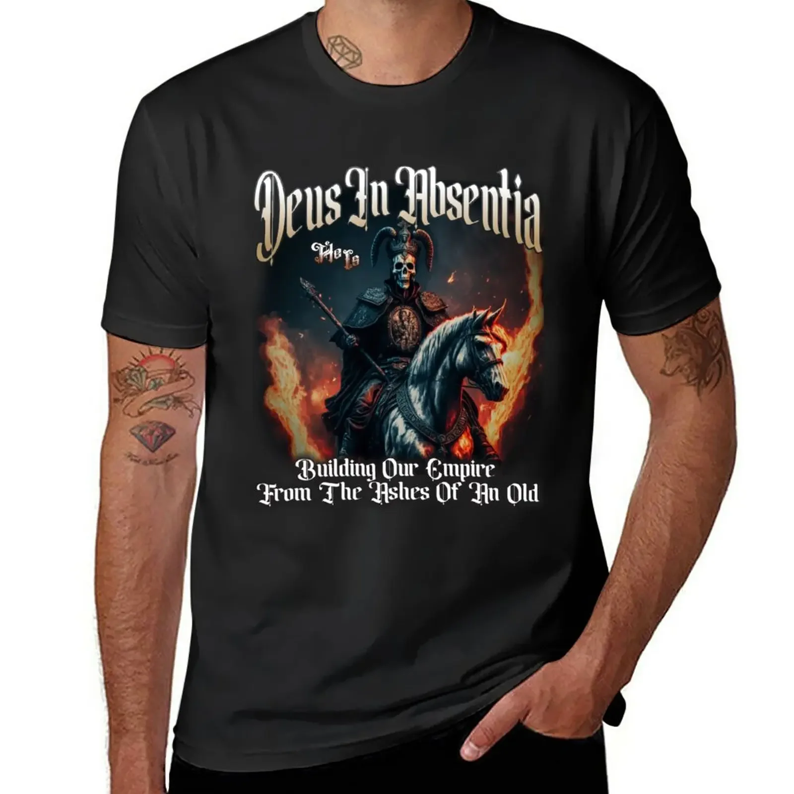 

New Papa Emeritus Watching The World Burn T-Shirt T-shirt short tops customized t shirts sweat shirt t shirts for men pack