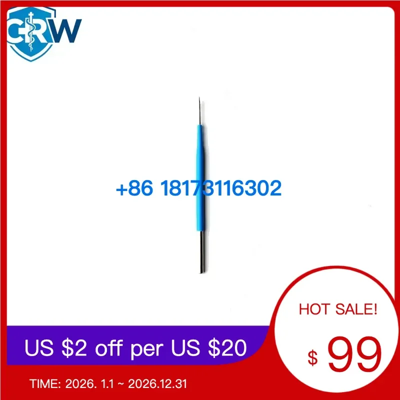 CRW NCS012 Tungsten-Rhenium Electrode for Plastic | Reusable & Autoclavable
