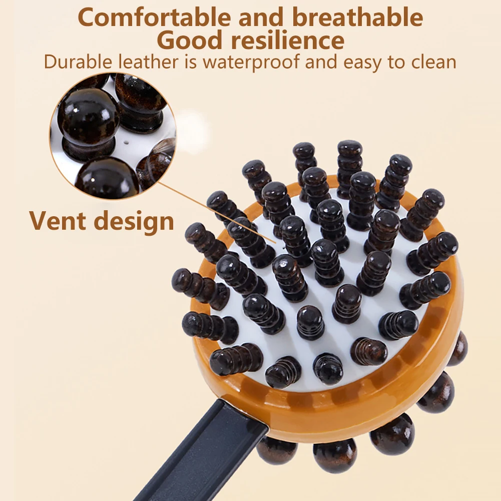 Double Sided Massage Hammer Back Neck Massager Anti Slip Massage Stick for Body Massager Foot Massage Tool Hammer Health Care