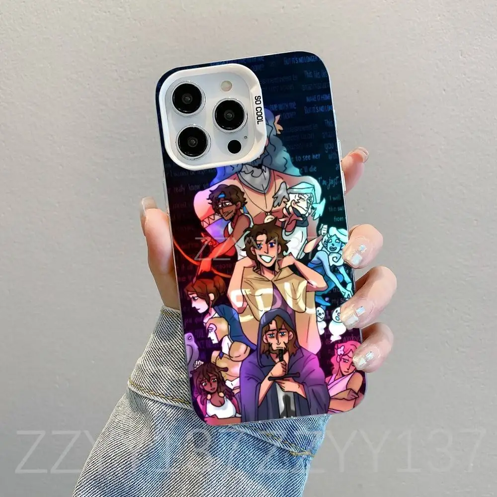 E-Epic ザ・ミュージカル ウィニオン iPhoneケース iPhone 16,15,14,13,12,11,8,7,Pro,Max,Plus,Mini,XS,SE対応 ホワイト キャンディマット 耐衝撃カバー