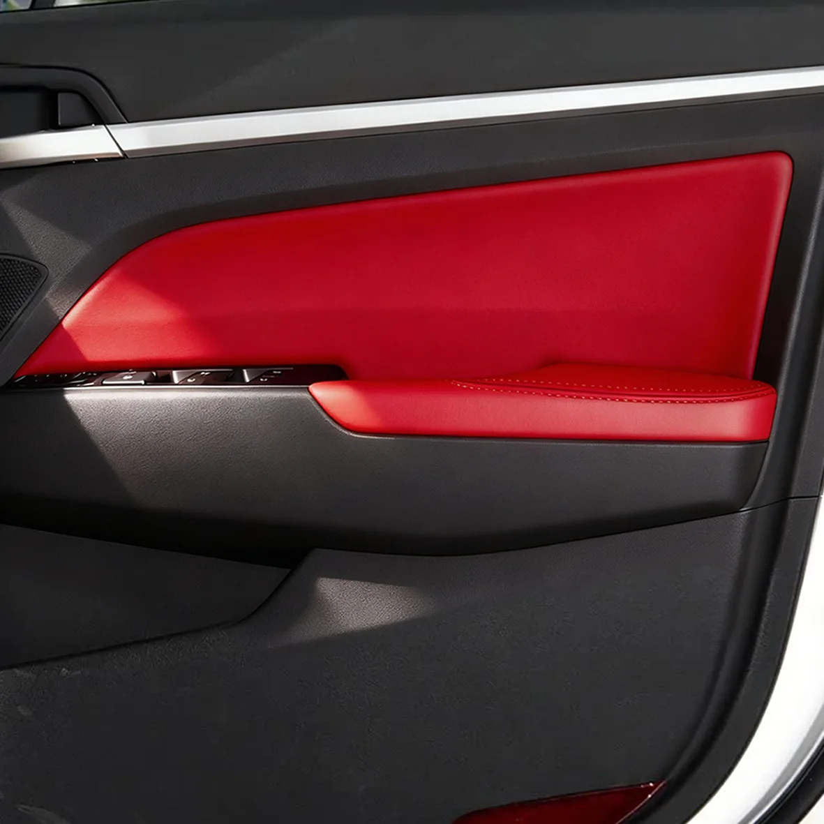 Suitable for Hyundai Elantra 2016-2019 Hyundai Leading Door Panel Leather Door Support Leather Interior Modification
