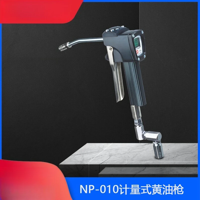 Pneumatic Butter Gun High Pressure Manual Grease Injector NP-010 Metering Butter Gun