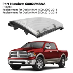 흰색 왼쪽 사이드 미러 방향 지시등, 닷지 RAM 1500 2500 교체, 2009-2014, 68064948AA
