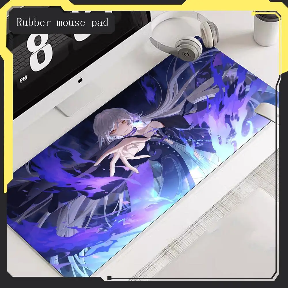 

Mouse Pad Anime Girls Comic mouse pad is convenient to use, with non slip and wear-resistant size, suitable for desktop laptops