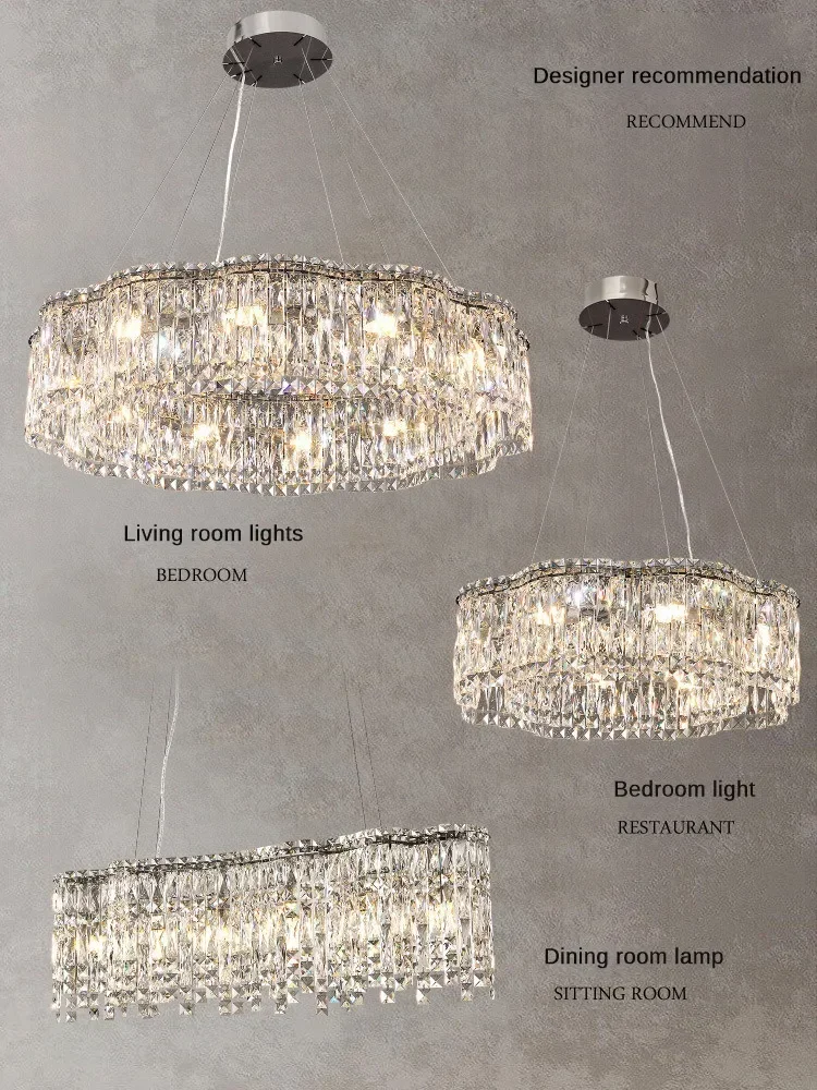 Moderne LED-bloemring plafondkroonluchters Luxe ringvilla hanglamp sfeer High-end woonkamer eetkamer hanglamp