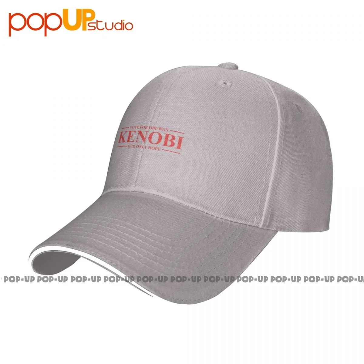 Vote For Obi Wan Kenobi Sandwich Cap Trucker Hat