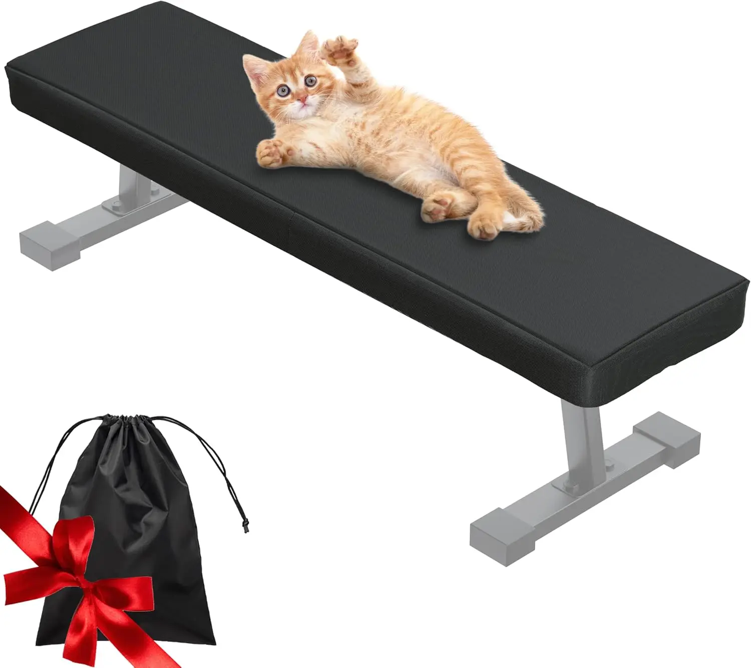 

Weight Bench Cover Compatible with Tonal Accessories Protective Cover for Workout Bench Exercise Strength Training Accessories P