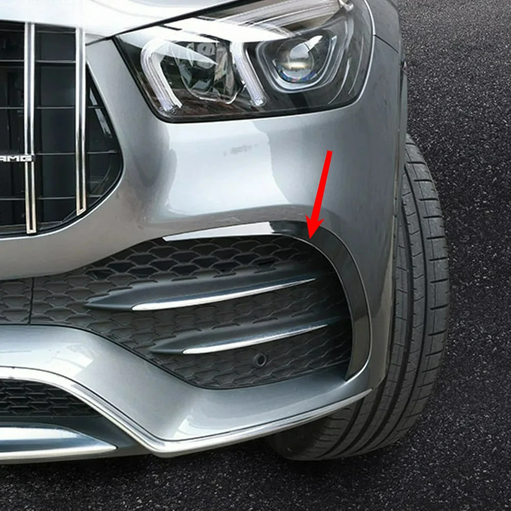 front-bumper-spoiler-fog-lamp-cover-air-knife-splitter-body-kit-for-mercedes-benz-gle-class-w167-c167-gle350-amg-2019-2023