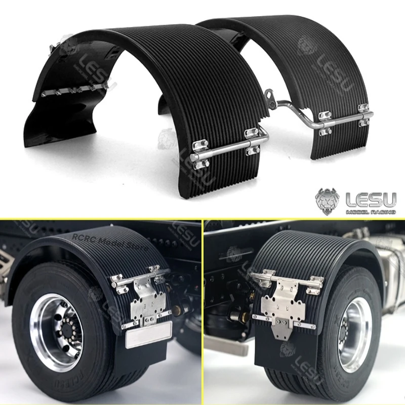 

1/14 RC Toy Truck Semi-Circular Rear Mudguard Fender Light Bracket For Tamiya 1/14 RC Tractor Truck Accessories Parts S-1267