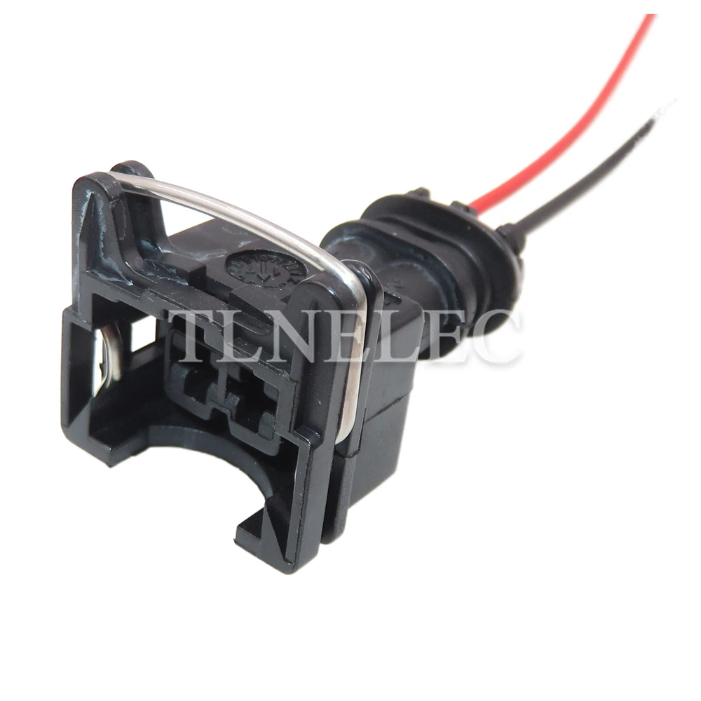 2 Pin Way Automobile Wire Cable Connector with Wires Auto Fuel Spray Nozzle Sealed Sockets 282189-1 282762-1