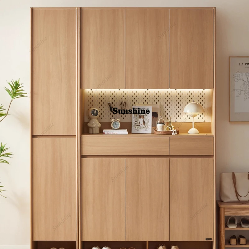 

Bedroom College Dorm Essentials Shoe Cabinet Box Cleaner Wooden Tower Shoe Shelf Storage Smart Archivadores Shoemakers Furniture