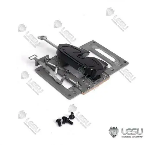 LESU metalowe ruchome piąte koło dla 1/14 skala RC Tamiyaya DIY Model ciężarówki przyczepa część zamienna samochodu zabawka TH16731