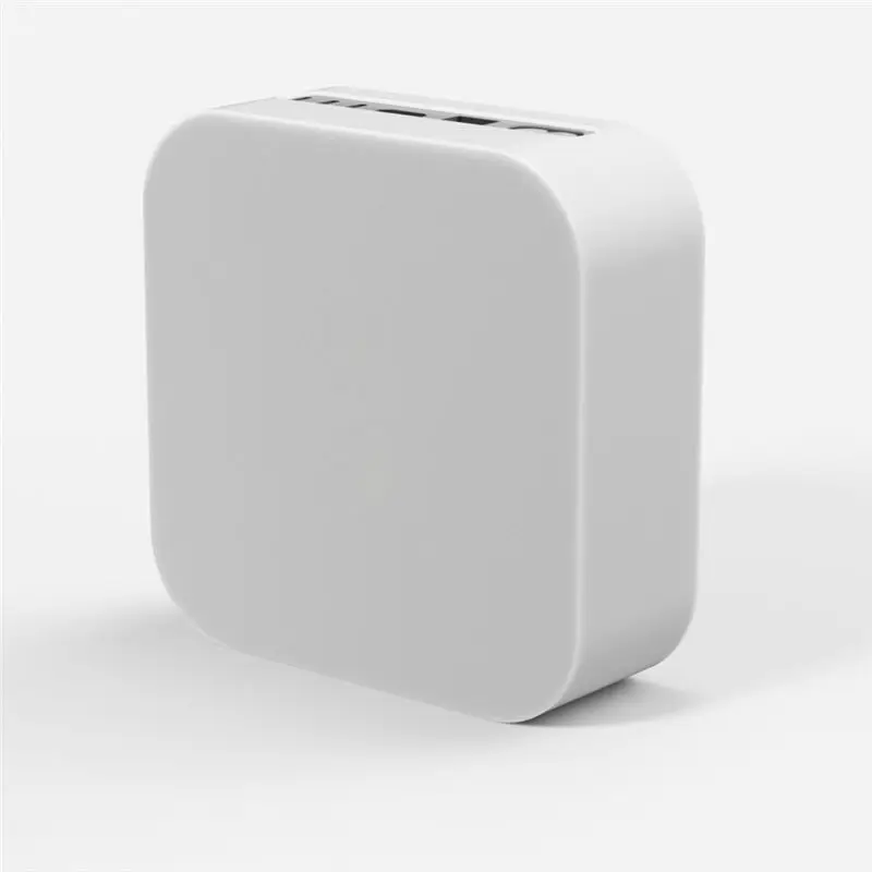 AEE7-Mini Case For Mac Mini M4 Wear-Resistant Water-Resistant Silicone Cover Easy Installation Durable Protection