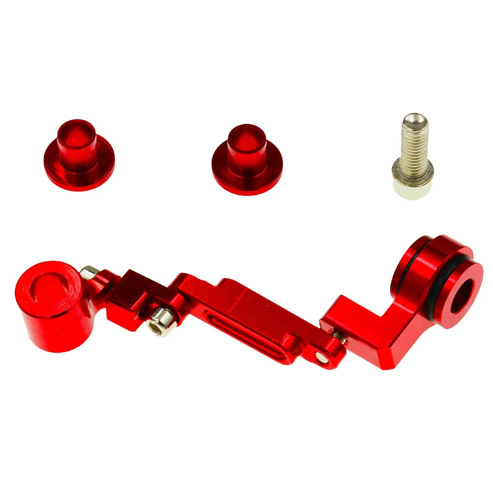 

Motorcycle Oil Cup Bracket Aluminum Alloy Brake Holder Multi Angle Pump Oiler Support Red High Hardness Oil Cup Holder