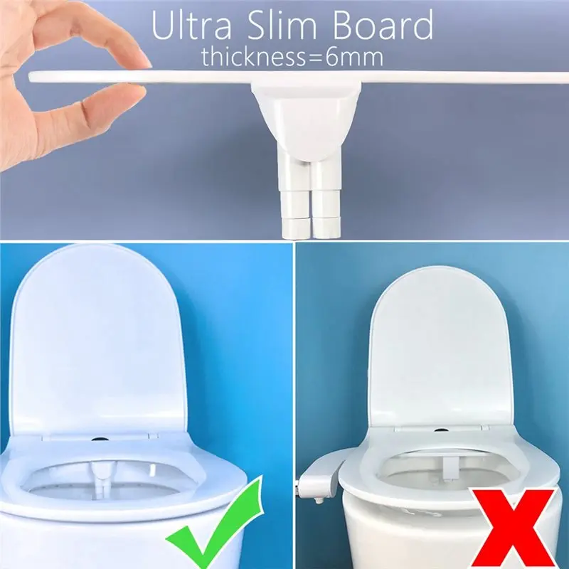 

BYBS-Японский стильный неэлектрический биде-насадка для унитаза с функцией распыления, для заднего и женского мытья, с функцией самоочистки