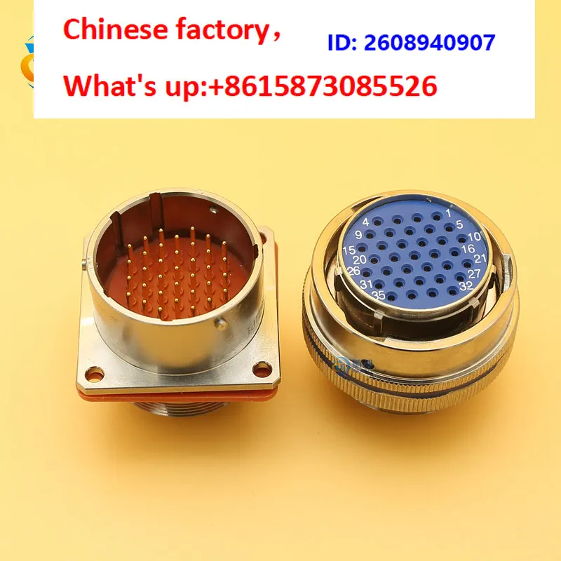 XCE series 35-pin circular connector XCE30F35Z1D1 XCE30T35K1P1 aviation plug holder