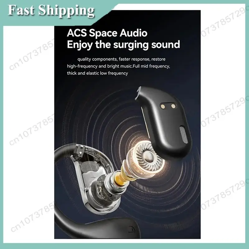 -A01R Real-Time Translation Earphones Translator Earbuds Life Two-Way Touch Control For Travel Business Learning