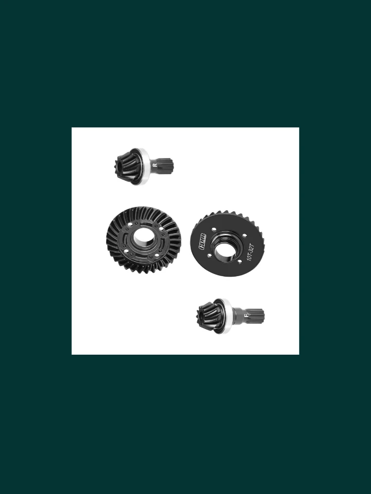 

1.6 Mod Spiral Cut F&R Diff Ring Pinion Gear Set 10/32 T For TRAXXAS 1/5 X-MAXX 1/6 XRT 8S
