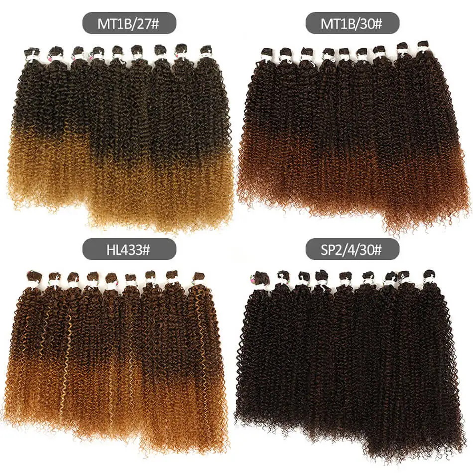 Synthetic Curly Hair Bundles Long Jerry Curly Extensions 9PCS 24''26''28'' Organic Fake Hair For Women Heat Resistant Fiber Wave image 3