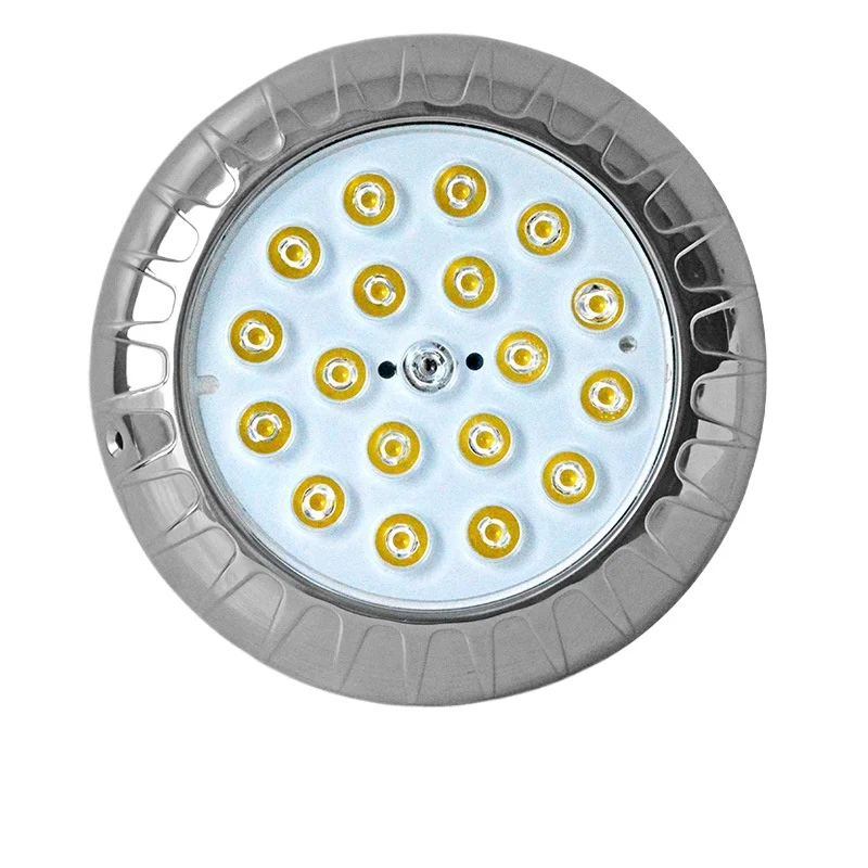 

Swimming Pool Light Swimming Pool Project Stainless Steel Concentrating LED Wall-mounted Spotlights Outdoor Lighting