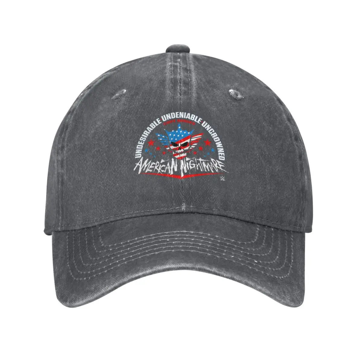 Cody Rhodes Mes (3) Baseball Caps Snapback Washed Denim Hats Outdoor Adjustable Casquette Hip Hop Baseball Cowboy Hat for Unisex