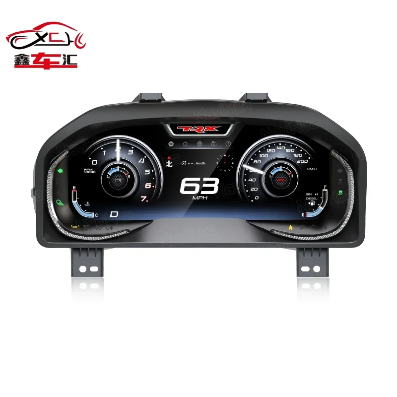 

Car Digital Cluster LCD Dashboard Panel For Dodge Ram 1500 2500 3500 2013-2019 Virtual Digital Instrument Cluster Speedometer