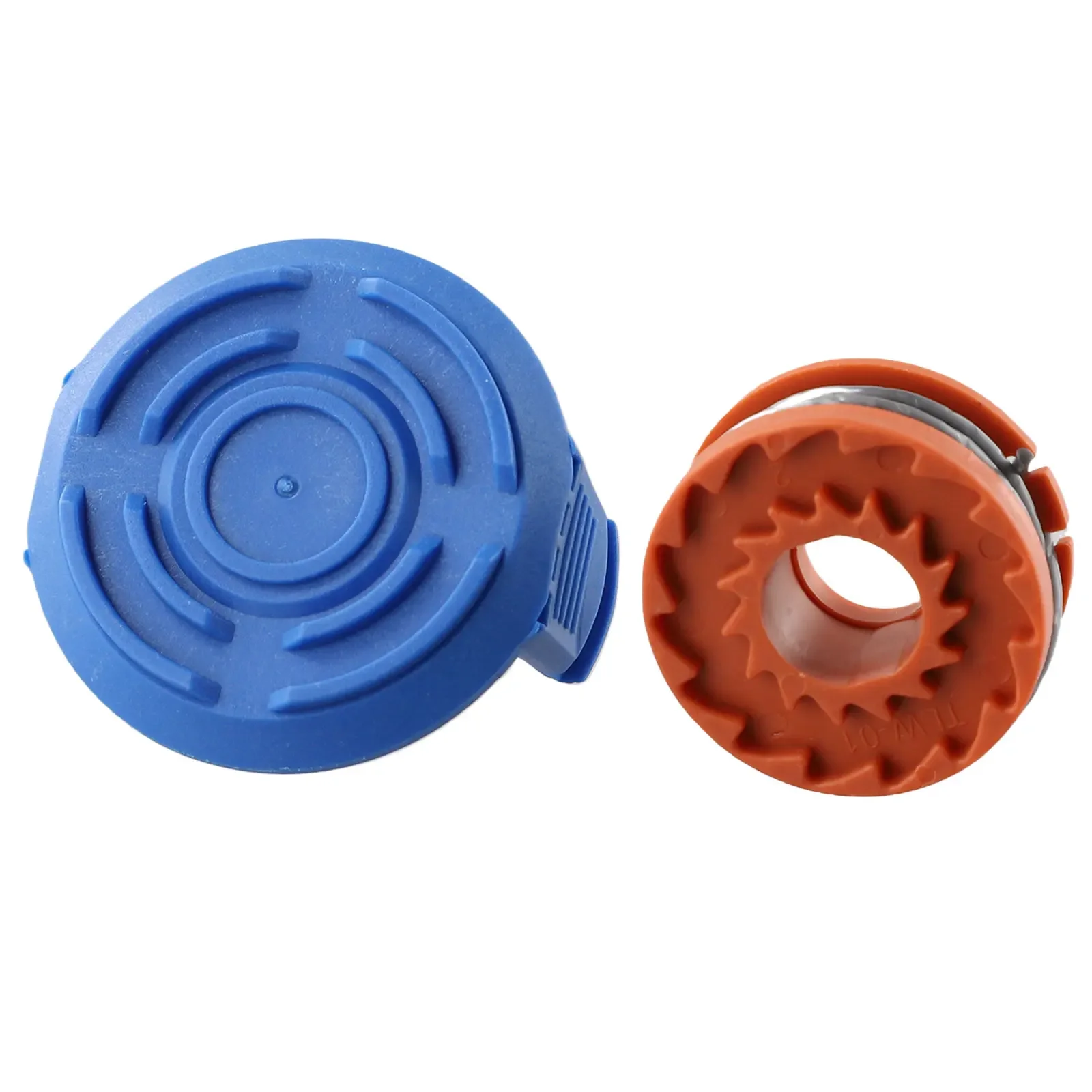 1PC Trimmer Spool Line + Cap  For MacAllister MGTP18Li 1.5mm 1x2.5m Strimmer For Garden Grass Lawn Strimmers And Trimmers