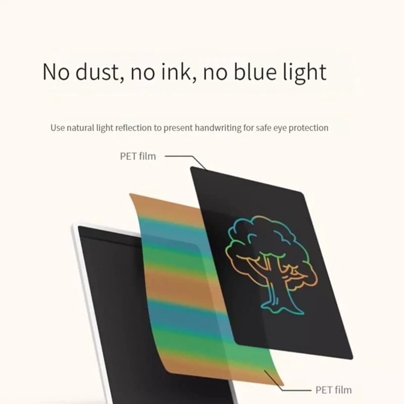 Xiaomi Mijia LCD tableta de escritura a Color con bolígrafo dibujo Digital almohadilla de escritura a mano electrónica mensaje tablero gráfico colorido 10 pulgadas