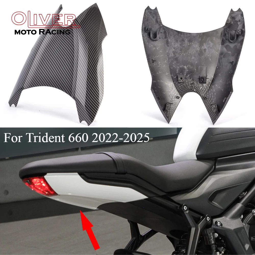 Rear Seat Side Plate Trim Panel Tail Cover Fairing For Trident 660 Trident660 2022 2023 2024 2025