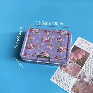 Kapaklı Metal teneke saklama kutusu, Kurabiye, Dayanıklı ve Şeker Kutusu, Kozmetik Düzenleyici, Hediye, Her Durum için Mükemmel 8 demir kova-vintage-no. 1'in en çok satan ürünleri