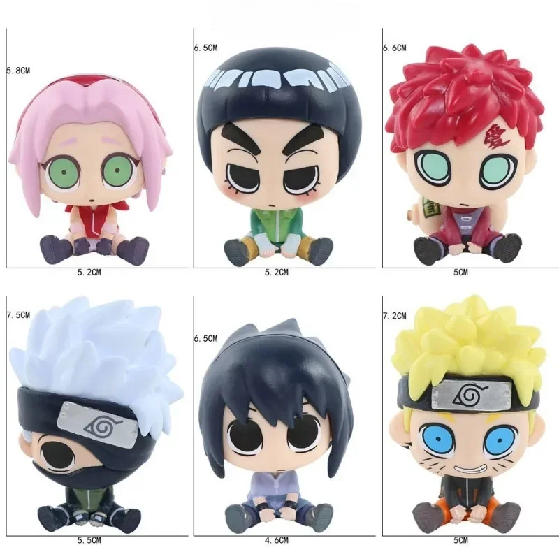 Hokage uzumaki naruto uchiha sasuke anime dos desenhos animados estudante presente do feriado caixa cega boneca personalizado dos desenhos animados surpresa caixa de presente