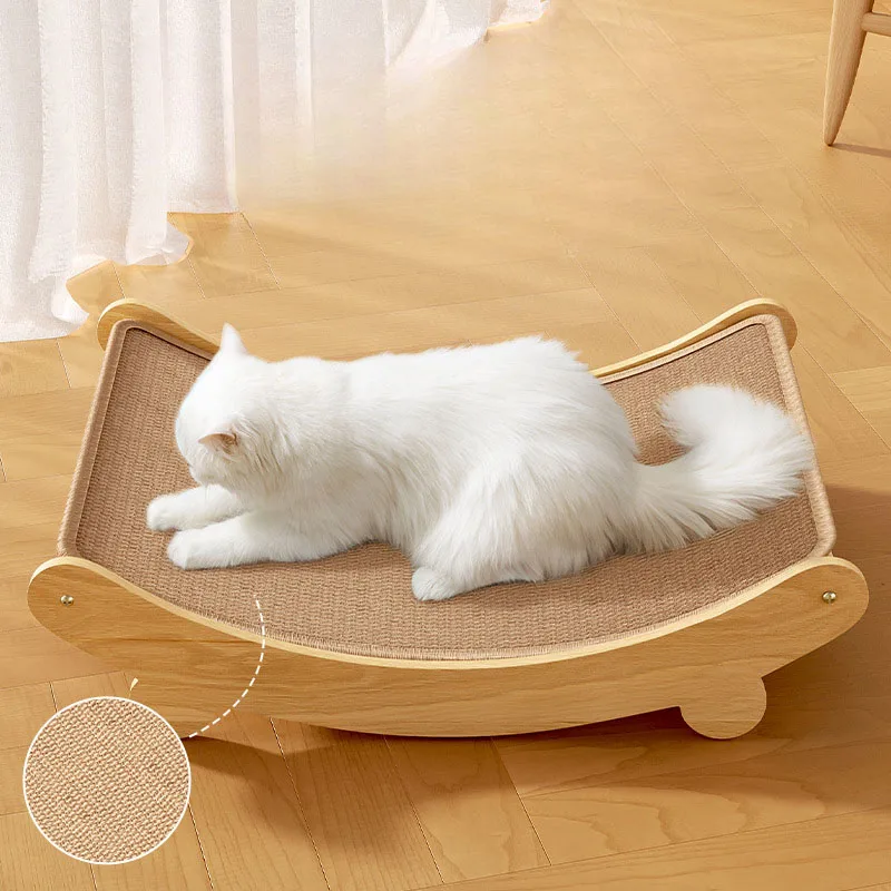 Cat Scratch Board Detachable Wear-resistant Cats Sleeping Bed Multifuction Pet Toy Cats Scratching Pads Sisal Hemp Cat Furniture