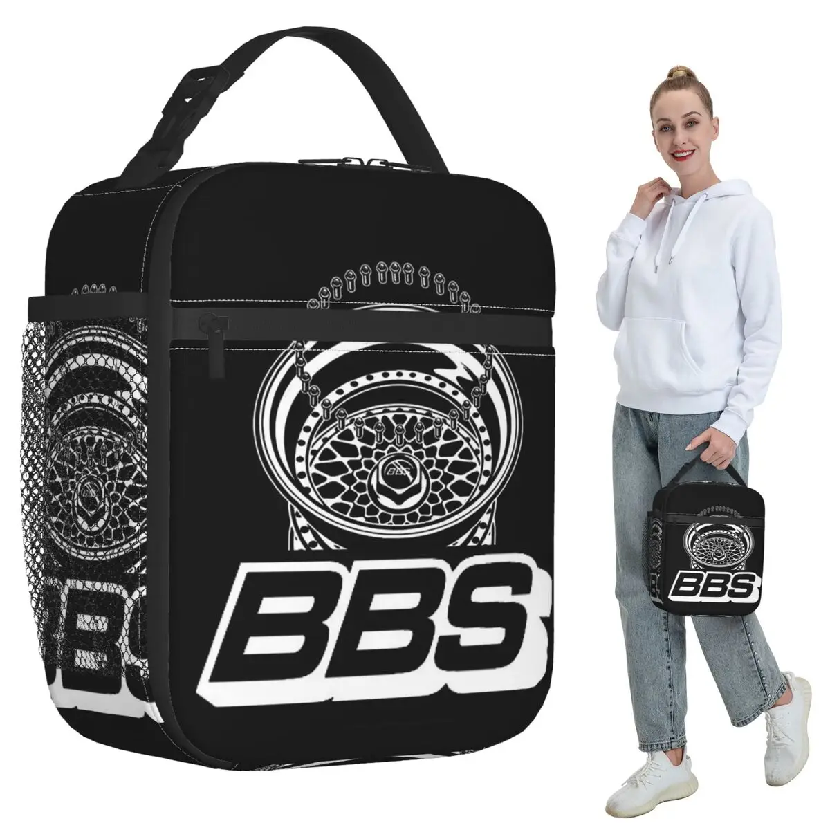 

Bbs Racing Gear Company Insulated Lunch Bag for Kids School Cooler Thermal Food Box Tote Portable Lunch Boxes Container